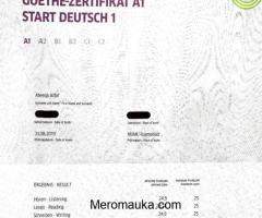 Goethe-Zertifikat B1 in Berlin WhatsApp(+371 204 33160)Buy TELC-GOETHE Zertifikat - Image 3/3